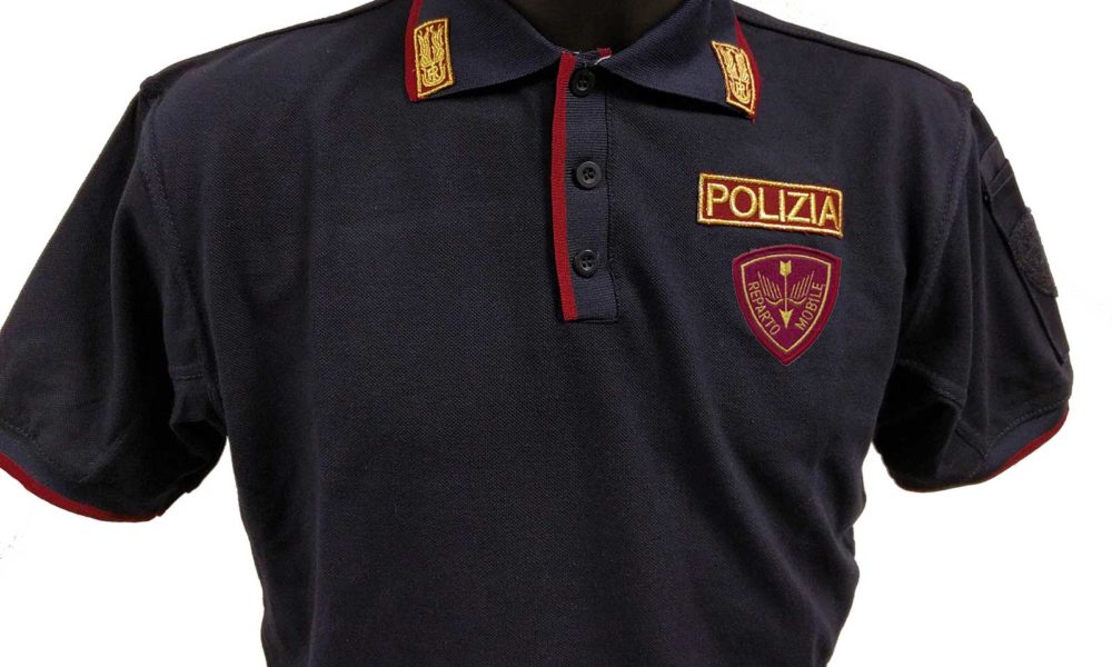 Maglietta polizia di stato clearance