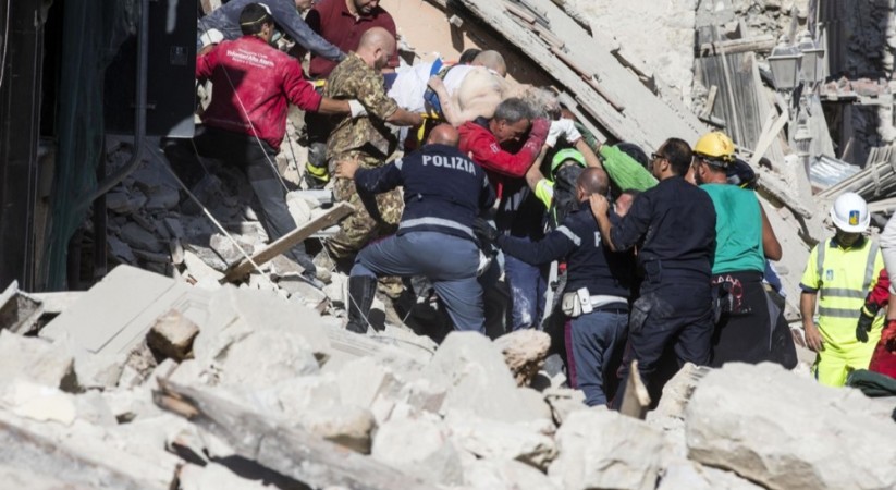 terremodo di Ischia polizia