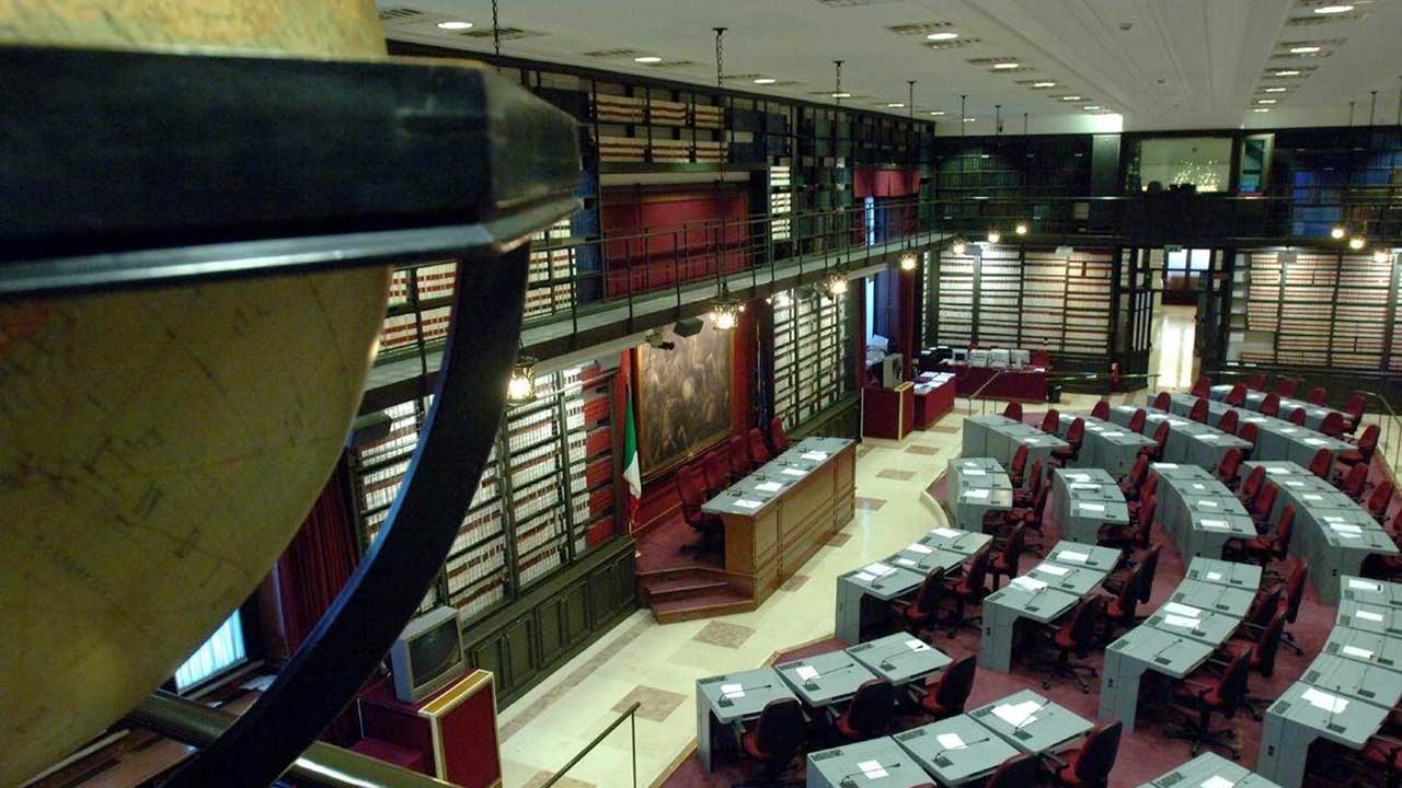 Sala del Mappamondo di Palazzo Montecitorio