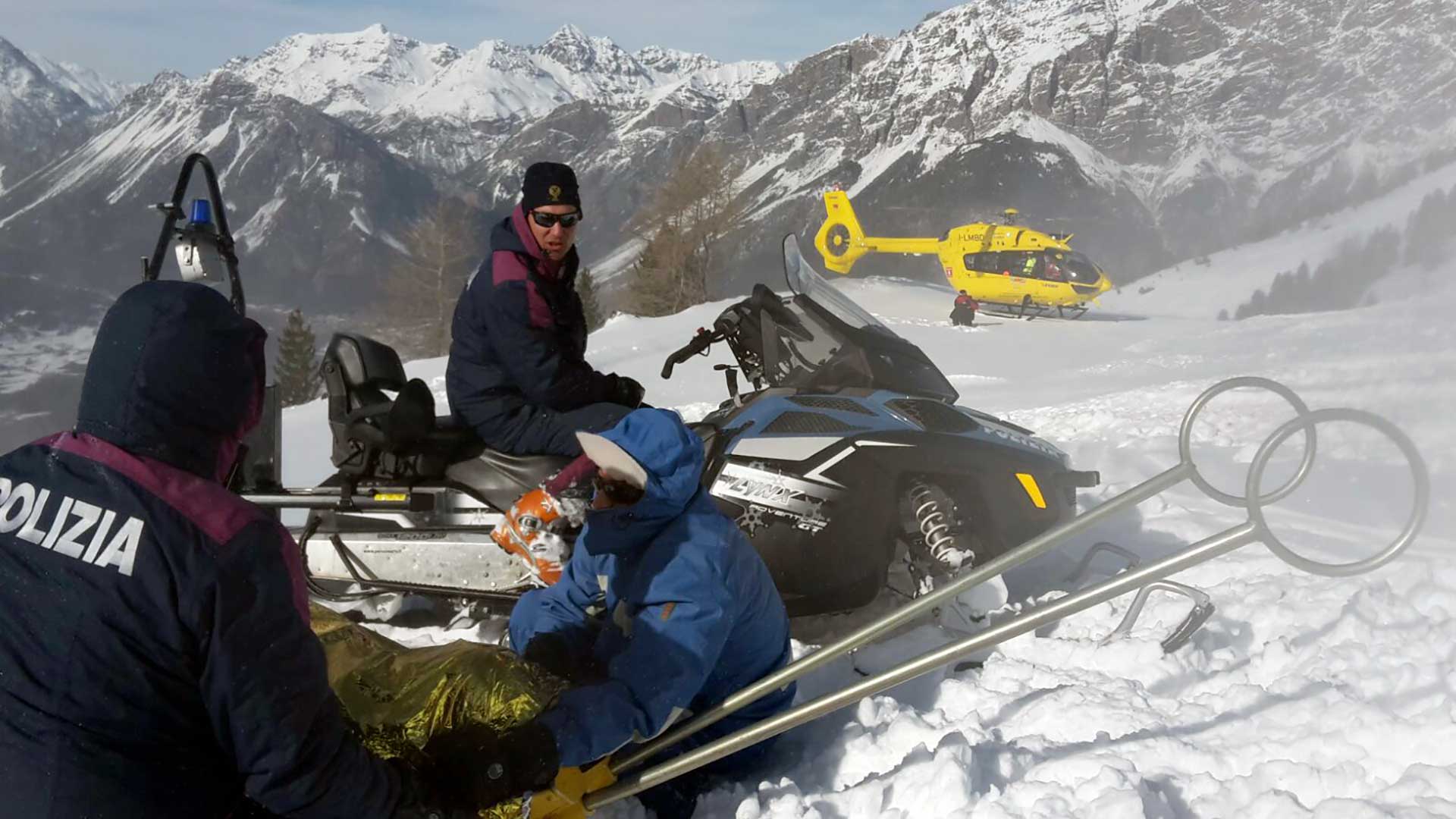 Servizi di sicurezza montagna soccorso alpino