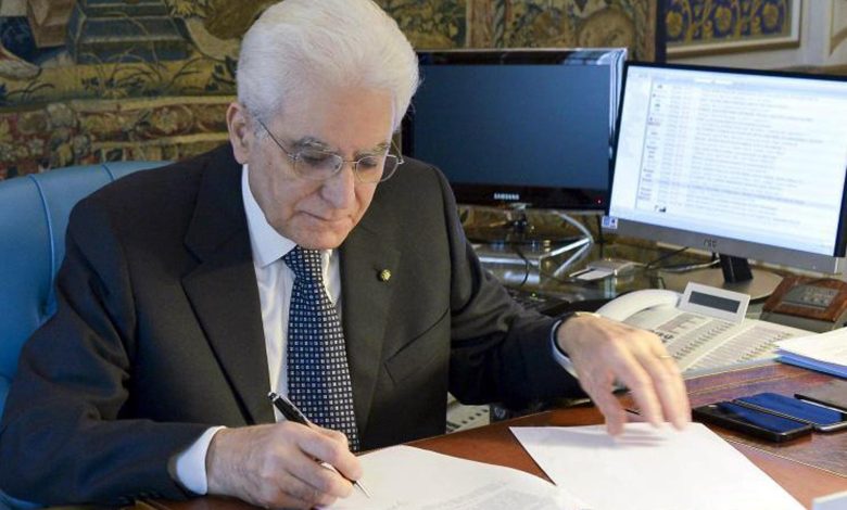 Mattarella forze di polizia